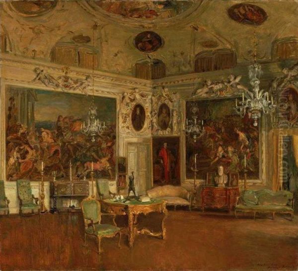 Interior of Palazzo Barbaro, Venice - view 1
