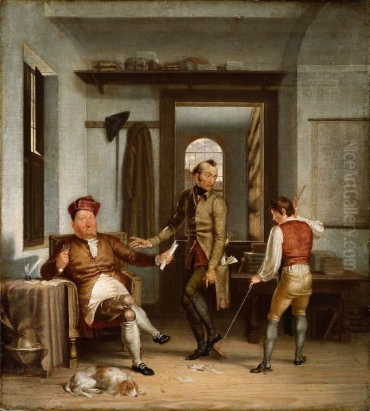 The Poor Author and the Rich Bookseller - view 1