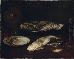 Still Life-Fish by William Merritt Chase