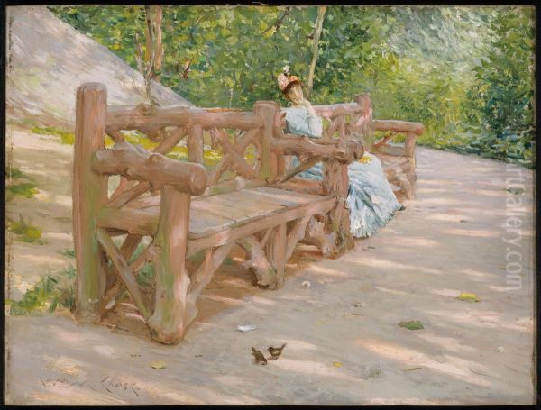 Park Bench - view 1