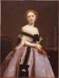 Mrs. Robert C. Winthrop (Frances Pickering Adams) by William Morris Hunt