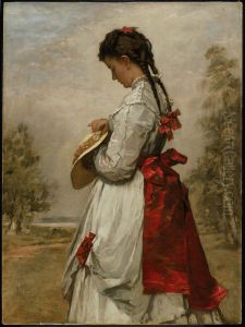 Marguerite by William Morris Hunt