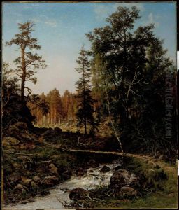 A Forest Landscape from Hauho A Forest Landscape from Hauho