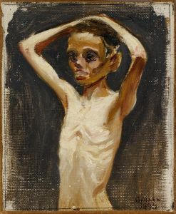 Girl from the Jaskala Croft by Akseli Valdemar Gallen-Kallela