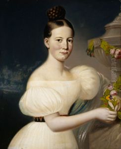 Portrait of Eva Torngren by Johan Erik Lindh