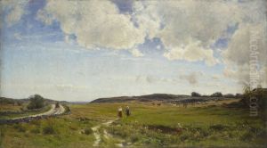 View from Hisingen near Gothenburg by Berndt Lindholm