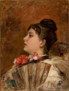 Kenraalitar Tatjana Petrovna Babtsehenkon muotokuva by Pavel Svedomsky