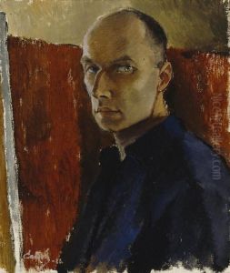 Self-portrait by Alvar Cawen