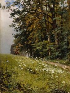 Landskap by Ivan Shishkin
