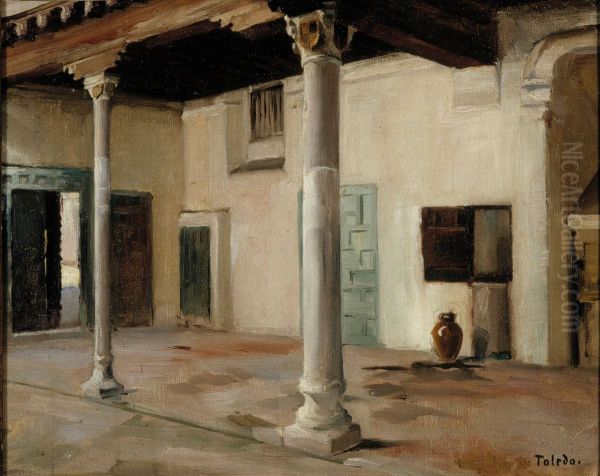 Courtyard in Toledo - view 1