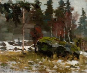 Varvinter by Akseli Valdemar Gallen-Kallela
