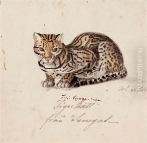 Tiger Cat by Wilhelm Von Wright