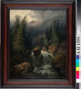 Alppikoski by Alexandre Calame