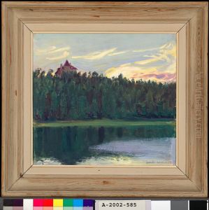 Insjolandskap by Akseli Valdemar Gallen-Kallela