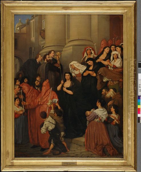 Procession in Rome - view 1