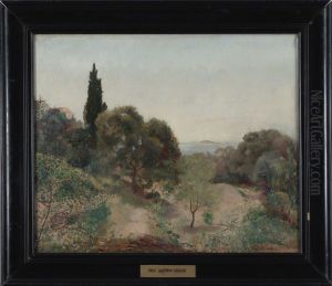 Landskap (Villa Chauve) by Emile Bastien-Lepage