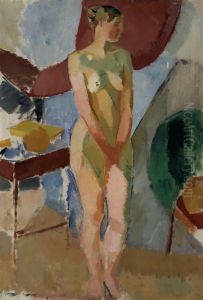 Standing Female Nude
