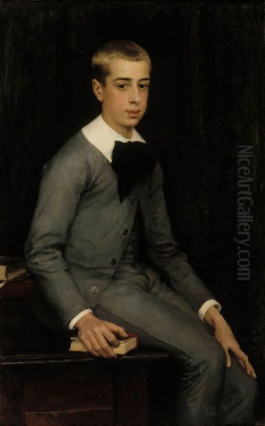Portrait of Lieutenant Alexandre Weissgerber de Stragewicz as a Child - view 1