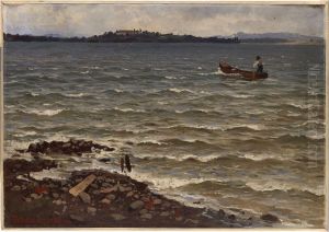 Landscape, Pfaueninsel by Hjalmar Munsterhjelm