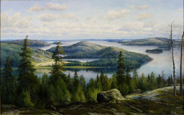 A Summer's Day on Lake Paijanne - view 1