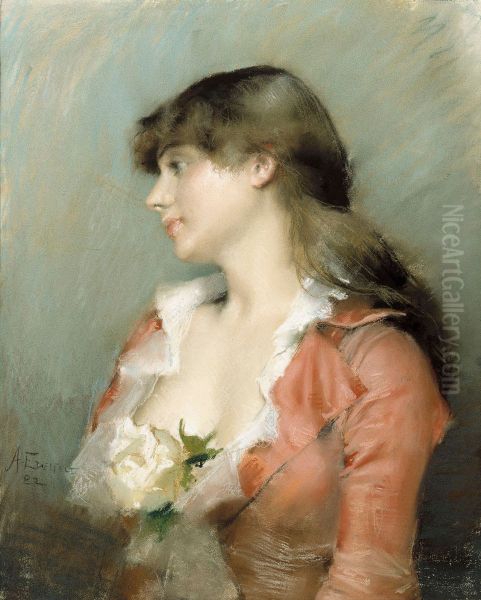 Profile of a Young Woman - view 1