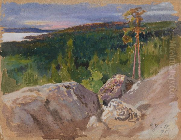 Studie fran Koli - view 1