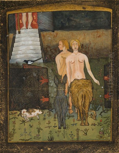 Adam and Eve - view 1