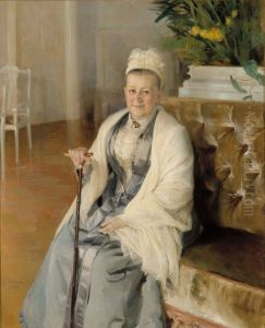Portrait of Mrs. Anna Sinebrychoff Portrait of Mrs. Anna Sinebrychoff