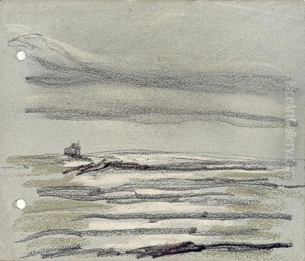 Seascape with Small Boat - view 1