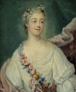 Ulrika Lovisa Tessin by Johan Joachim Streng