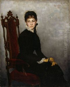 Hilda Wiikin muotokuva by Maria Wiik
