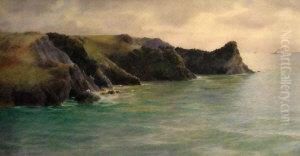 Pentreath Beach, The Lizard Headland, Cornwall by William Casley
