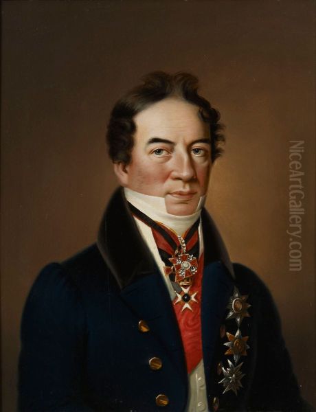 Portrait of Count R. H. Rehbinder - view 1