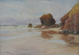 A Rocky Beach by William Casley