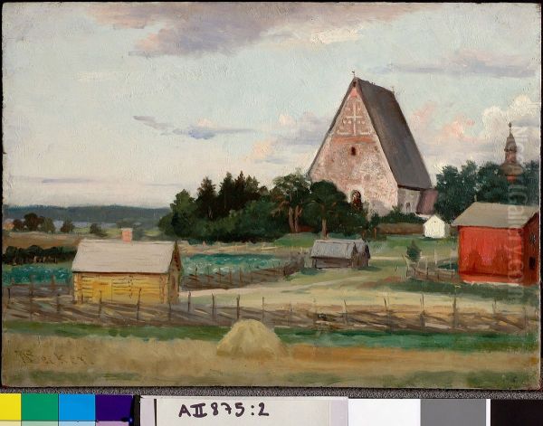 Lohjan kirkko, harjoitelma - view 1