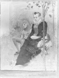 Kaarina Maununtytar by Akseli Valdemar Gallen-Kallela