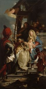 Itamaan tietajat kumartamassa Kristusta, kopio Giovanni Battista Tiepolon mukaan by Wladimir Swertschkoff