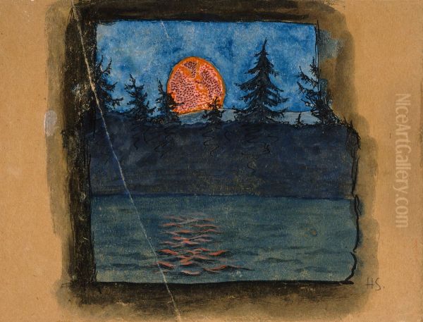 The Moon is Rising - view 1