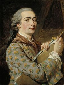 Self-Portrait by Louis-Jean-Francois Lagrenee