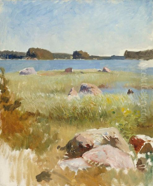 Saaristomaisema ; keskenerainen - view 1