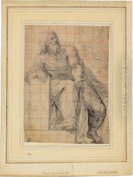 A Seated Prophet - view 1