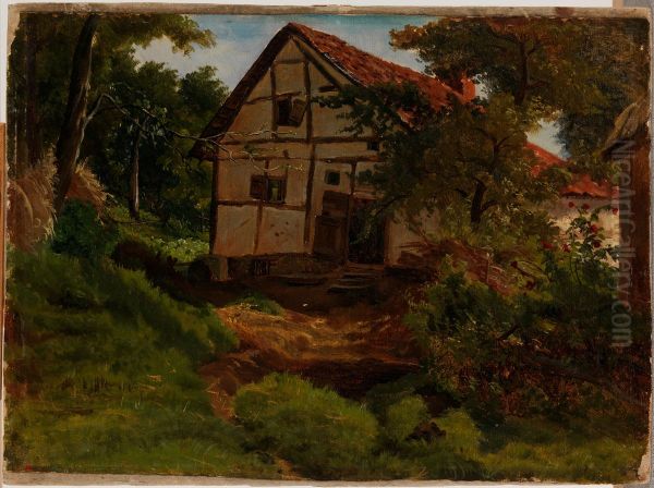 Farmhouse in Germany, Study - view 1