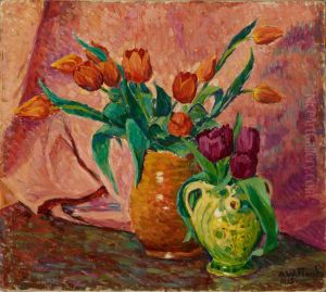 Two Vases with Tulips
