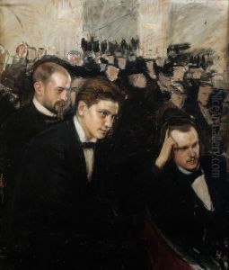 Musikstund by Magnus Enckell