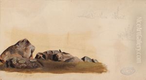 Kiviharjoitelma, Iso Lehtisaari Espoossa by Magnus Von Wright