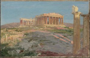 Study for "The Parthenon" by Frederic Edwin Church