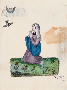Marian ilmestys by Ferdinand von Wright