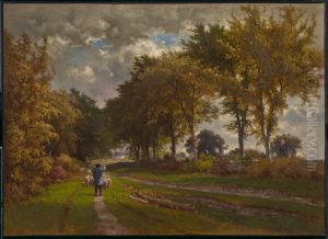 The Road to the Farm by George Inness