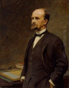 Portrait of Otto Manninen by Vilho Sjostrom