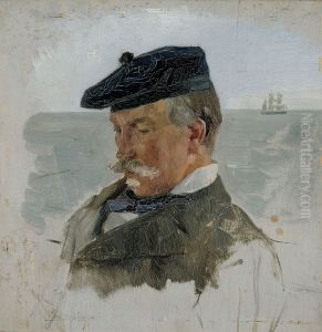 Portrait of Adolf von Becker the Painter